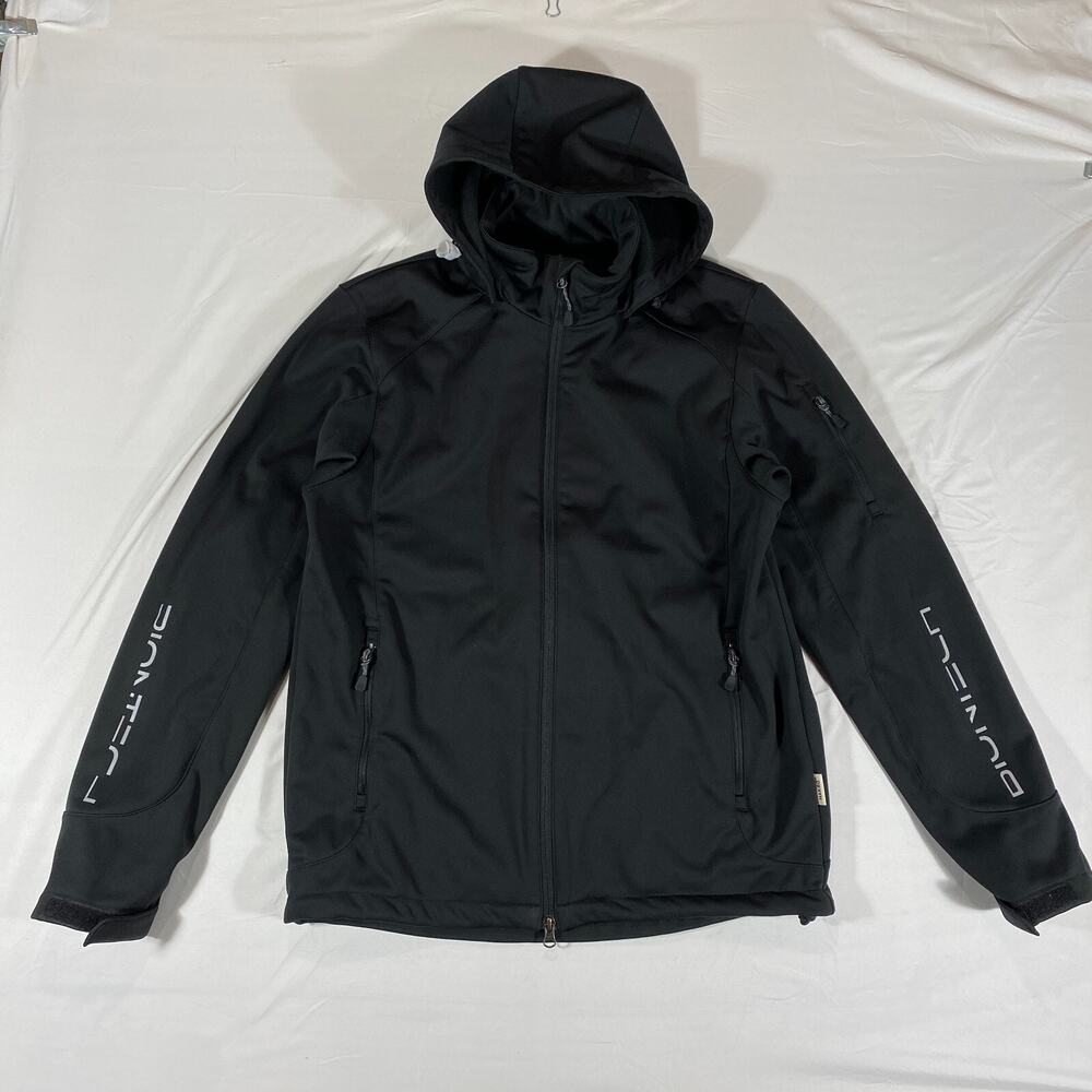 MEN`S HAKRO SOFTSHELL JACKET ZIP SIZE MEDIUM 23-DN69